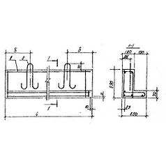 Перемычки балочные 3ПР 8-48-25-29 (Б1.038.1-1)