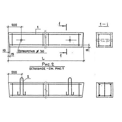 Перемычки БП 15-3-25, фото 2