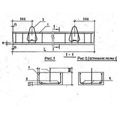 Балки перекрытия каналов Б 1