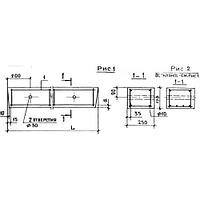 Перемычки брусковые 10ПБ 25-37 АтV (ГОСТ 948-84)