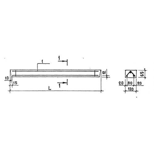 Балки перекрытия каналов Б 13