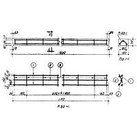 Балки перекрытия каналов Б 12