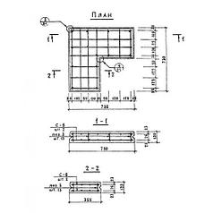 Плиты дорожно-тротуарные ДТ 5 (ТП 320-55)