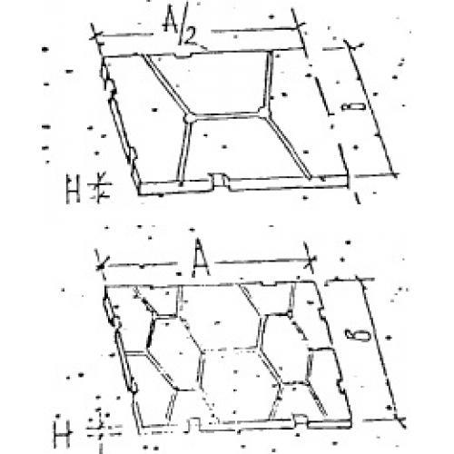 Плиты дорожные ПДС 30-18 т (Альбом А385-88)