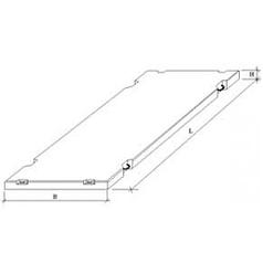 Плиты прямоугольные ПД 60-15-22