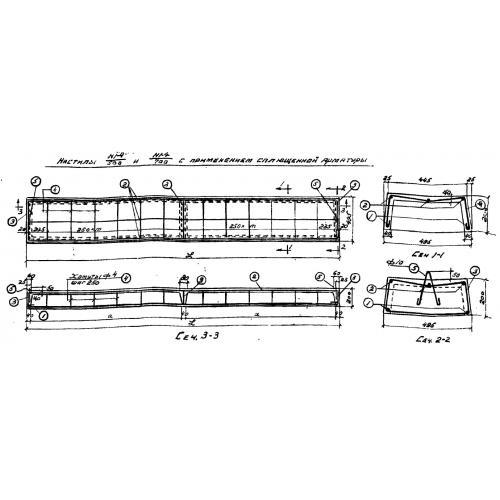 Настил коробчатый Н 1-4-700 п (В 86)