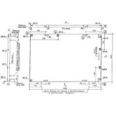 Панели перекрытий П 3654-3 (Альбом РМ 2283)