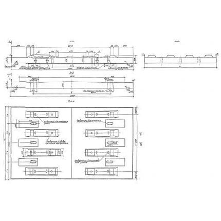Плиты безбалластного мостового полотна П 1-220, фото 2