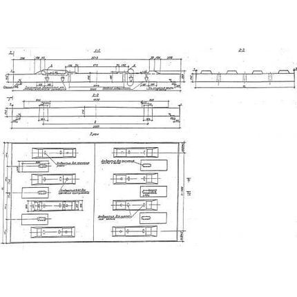 Плиты безбалластного мостового полотна П 1-230 м, фото 2