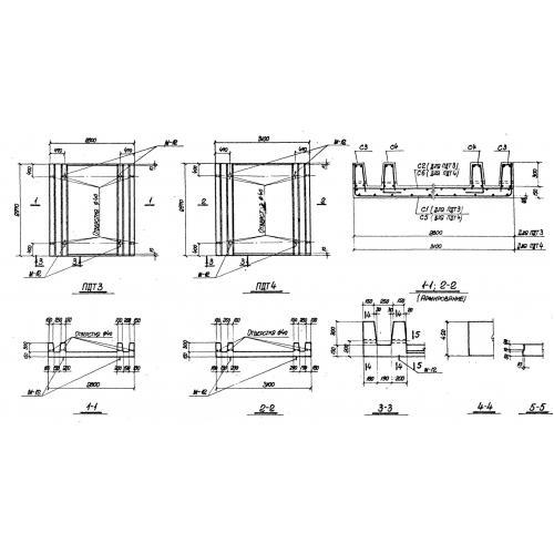 Плиты днища ПДТ 4