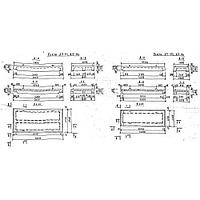 Плиты перекрытий ДП 11 у (Альбом ПС 143)