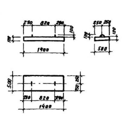 Плиты перекрытий ПП 14-5-1 (ТП 902-9-1), фото 2