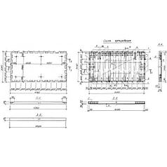 Плиты перекрытий 1П 36-66-4,5 с (1.143.1-9с)