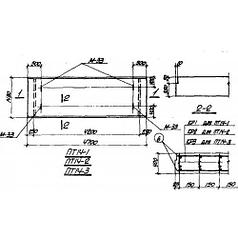 Плиты перекрытий ПТ 14-1