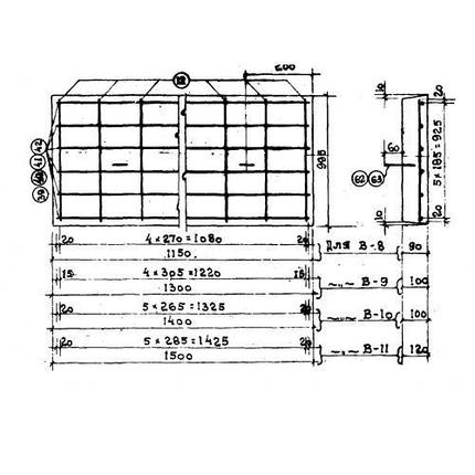 Плиты перекрытий В 11, фото 2