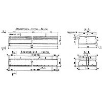 Плиты переходные прямые П 1-8 АII