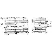 Плиты переходные прямые П 2-4 АII