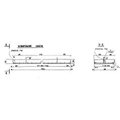 Плиты перекрытия лотков П 3-8