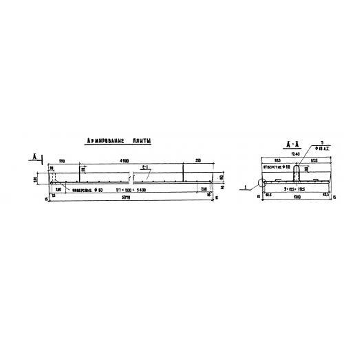 Плиты переходные прямые П 4-6