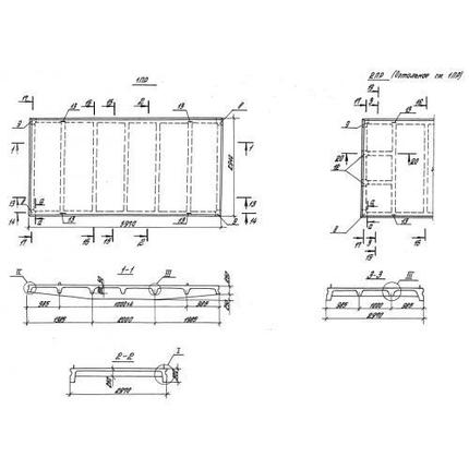 Плиты покрытия 1ПР 2 (3.900-3), фото 2
