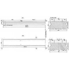 Плиты пролетные П 3-12 в (ИНВ 37940м)