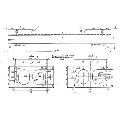 Плиты П 12 тАIV-2