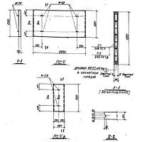 Плиты стеновые ПС 4д (ХТР 1-1)