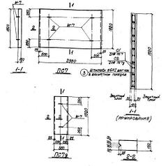 Плиты стеновые ПС 7 (ХТР 1-1)