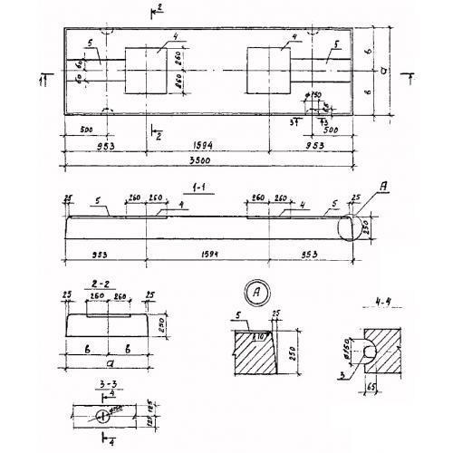 Плиты НСП 35-10 а (ТПР 13362тм)