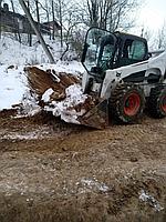 Аренда мини-погрузчика Bobcat S-850 с машинистом