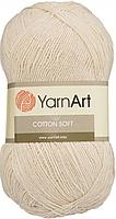 Пряжа YarnArt Cotton Soft цвет 05 кремовый