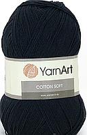 Пряжа YarnArt Cotton Soft цвет 53 черный