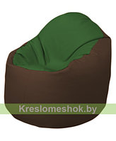 Кресло мешок Bravо (темно-зеленый, шоколад)