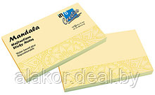 Бумага для заметок GLOBAL MANDALA 127х75 мм 100 листов (антистресс)
