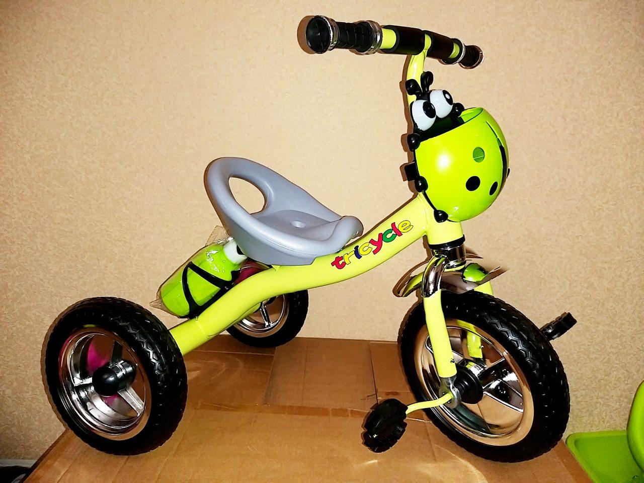 Велосипед трёхколёсный VeloKids зеленый, арт. 816-5P