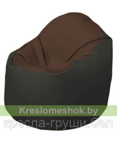 Кресло мешок Bravо (шоколад-черный), фото 2