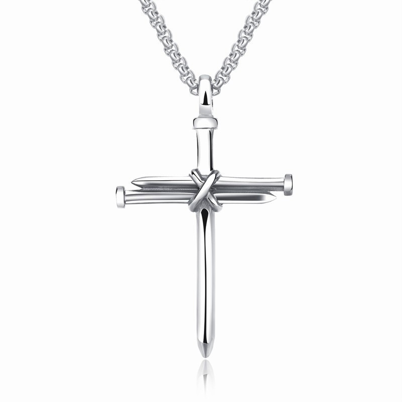 Гвоздинн Silver (мужской крест) - фото 1 - id-p98157561