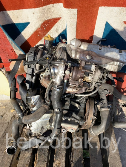 ДВИГАТЕЛЬ ДВС 169A3000 FIAT PANDA 500 1.4 TURBO 100KM 74KW 2006 - 2012