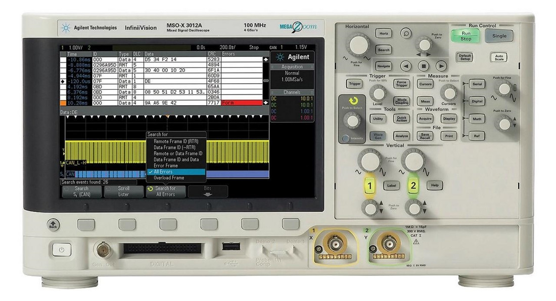 Осциллограф цифровой DSOX3102A