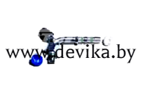 Фитинг соед., под клипсу, сталь, гайка — сталь, 5/8, G10, №10, #10 (13мм) 90° без стакана, O-Ring, с портом H