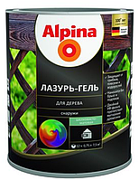 Лазурь-гель для дерева Alpina бесцветная 2.5 л./2.13 кг.