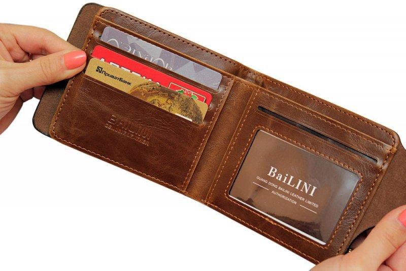 Бумажник (кошелек) Bailini Short - фото 3 - id-p98162976