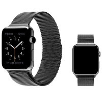 Ремешок металлический iWatch Milanese Loop Grey для Apple Watch 42mm Series 1\2\3