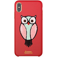 Чехол NILLKIN Plush Case Красный для Apple iPhone XS Max