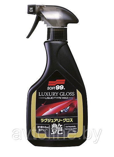 Полироль для кузова жидкий воск Soft99 Luxury Gloss, 500 мл