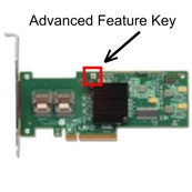 Контроллер 46M0865 IBM ServeRAID M1000 Series Advance Feature Key