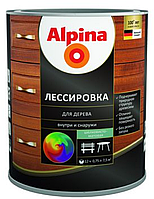 Лессировка для дерева Alpina бесцветная 10л./ 8 кг