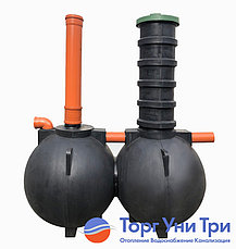 Септик Чистовод Дачный Шар-2 (горловина 0,5 м), фото 3