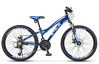 Велосипед Stels Navigator-460 MD 24" V021 (от 8 до 13 лет) Темно-синий