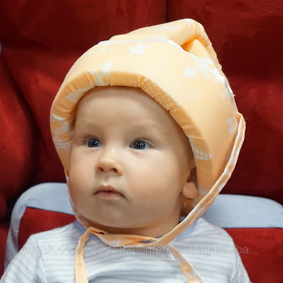 Шлем детский для новорожденного защита от ударов - фото 1 - id-p98217568